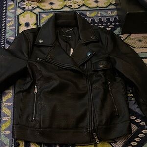 Banana Republic Black Leather Jacket